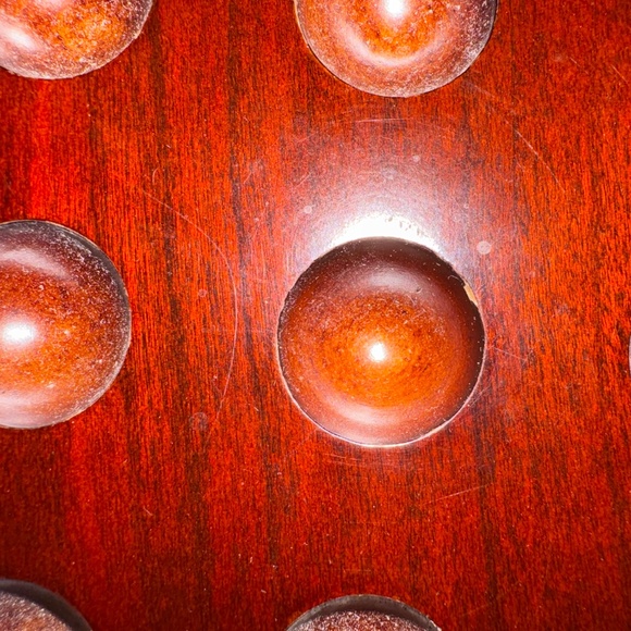 BOMBAY COMPANY WOODEN MARBLE GAME VINTAGE 1994 - Picture 3 of 14